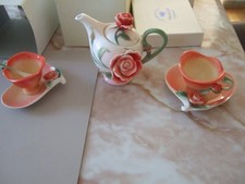 Tekanne Kanne Rose Jameson & Tailor mit zwei mokkatassen  SET