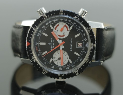 Vintage breitling chrono matic - vintage,