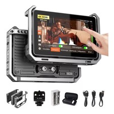 Viltrox DC-X3 Monitor 6'' 2000Nit 4K Touch Screen Camera Video Monitor +Rig Cage