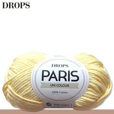 Drops 50 g Paris Baumwolle Wolle Sommergarn Babygarn Stricken Häkeln 57 Farben