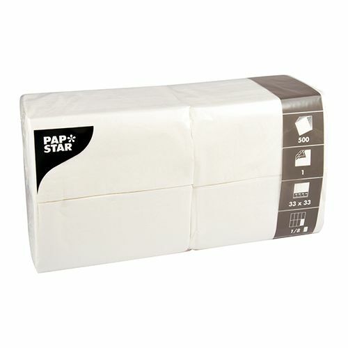 Papstar servietten lagig - papstar, 1-lagig