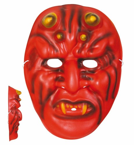Halbmaske teufel soft - halbmaske, teufel,
