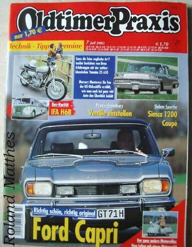 Oldtimer praxis ford - praxis, 7-03+ford