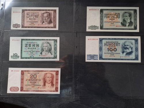Ddr notenbank bis 100 - ddr,