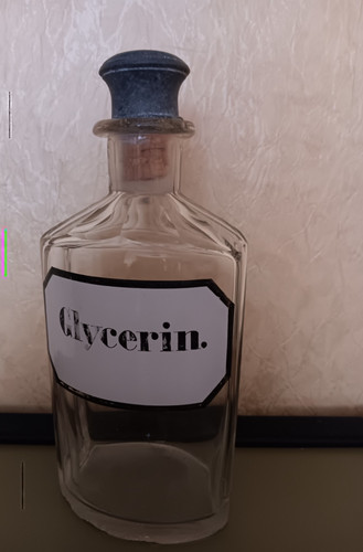 Sehr alte apothekenflasche - sehr,