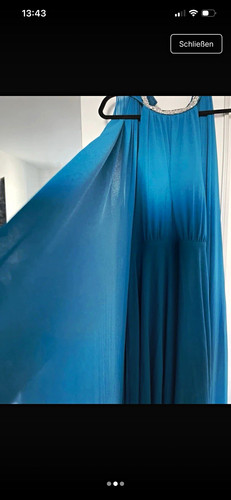 Damen abendkleid lang blau - damen,