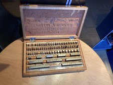 Parallel-Endmaß-Satz, Stahl