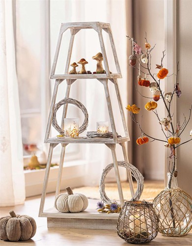 Holz regal pyramide shabby - holz,