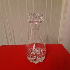 Peill * Karaffe H 26 cm Bleikristall * Whisky Cognac * Design 70er Jahre