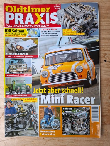 Oldtimer praxis 2016 - praxis",