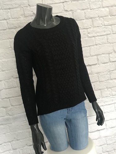 Hailys damen pullover schwarz - damen,