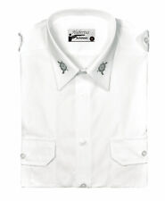 Pilotenhemd 1/1 Arm - langärmelig - Modern Fit mit gesticktem Schützenemblem