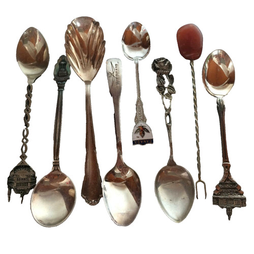 Zuckerlöffel sammlung - zuckerlöffel,