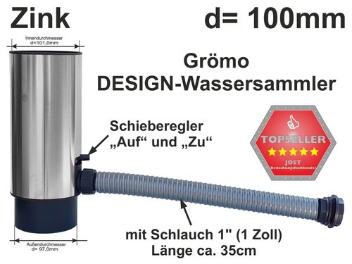 Zink design wassersammler - design, mit