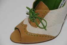 Neu Manolo Blahnik Leinen