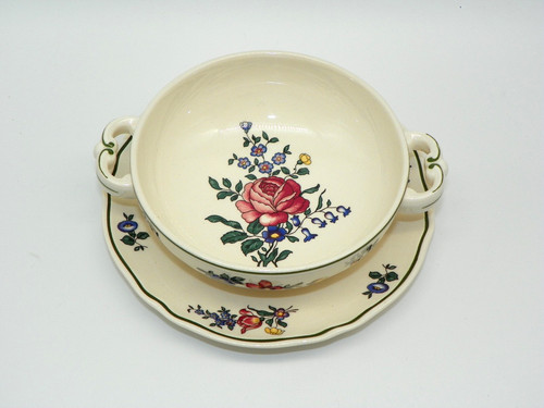 Suppentasse mit untertasse von - suppentasse,