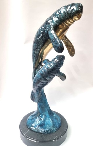 Skulptur figur bronzefigur - figur,