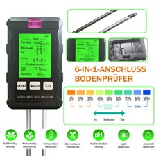 Bodentester 6 in 1 Messgerät