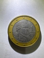 1 euro coin, 2002, Austria