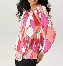 Aniston Damen Bluse Langarm