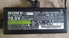 Sony Netzteil 19,5V Monitor Tv inkl Stecker 4,7A 19,5V orignal Sony