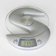 Tomopol Digitale Küchenwaage, defekt: fehlerhafte Messung - bis 6 kg, ⌀ 17 cm