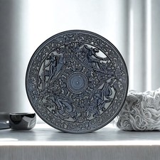 Antik Buderus Eisenguss Teller