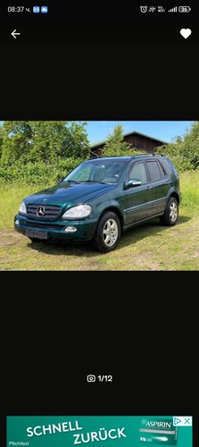 Ml400 w163 schlachtfest - ml400,