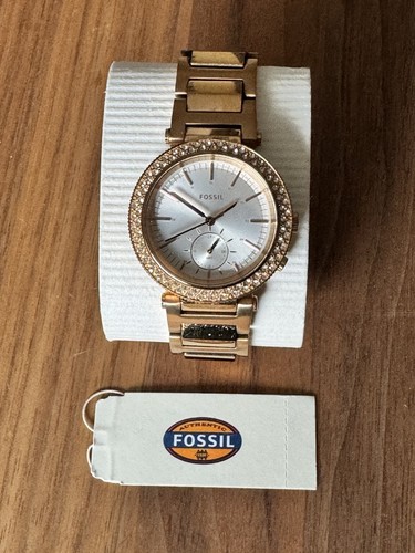 Fossil uhr roségoldene - uhr,