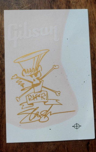 Gibson slash headstock gold - /slash,