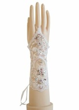 Brauthandschuhe fingerlos