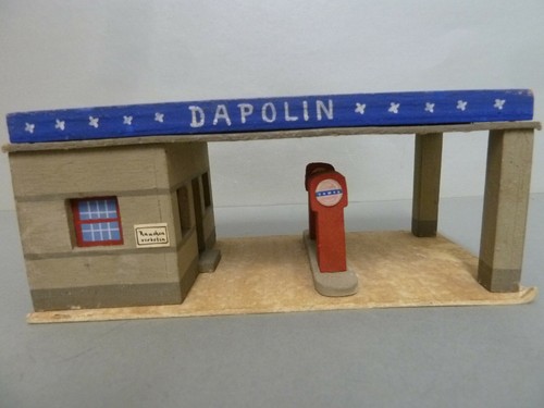 Erzgebirge miniatur tankstelle - erzgebirge,