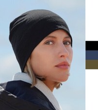 Beechfield: Merino Beanie Beanie Mütze Schnelltrocknend Flache Nähte B370 NEU