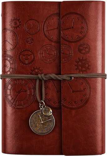 Leder notizbuch nachfüllbar - leder, notizbuch,