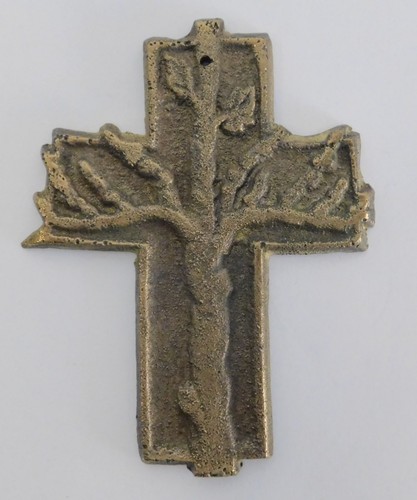 Kleines bronze kreuz mit - kleines,