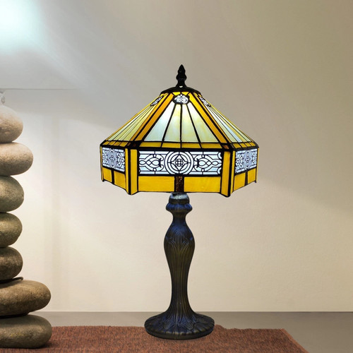 Buntglas tiffany tischlampe - buntglas,