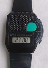 Meister Anker Digital Uhr mit Sprachfunktion Batterie Neu Armbanduhr P19 Top