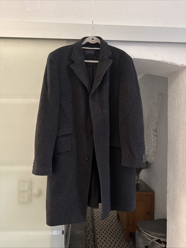 Joop herren mantel grau - mantel,