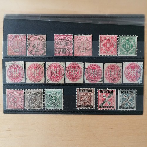 Briefmarken 1865 1919 - briefmarken,