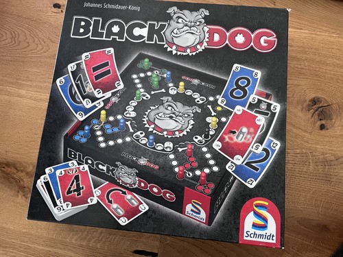 Schmidt black dog brettspiel - black,