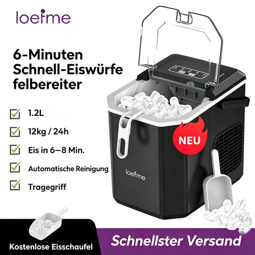 Eiswürfelmaschine 2l - eiswürfelmaschine, 1,2l