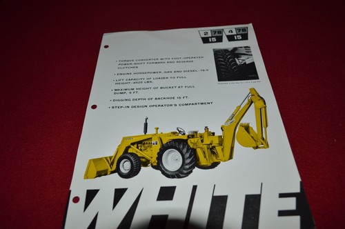 Weiß oliver 15 traktor - weiß,