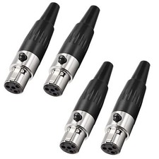 4-poliger Mini-XLR-Anschluss
