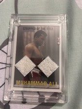 Jersey Fusion Muhammad Ali 28/50 Authentic Robe Dual Patch