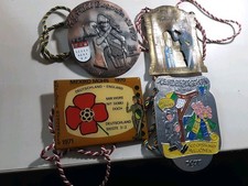 Konvolut 4 Plaketten/