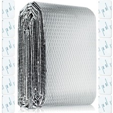 Heizkörperfolie Reflexionsfolie Isolierfolie Dämmfolie 5m x 0,6m Aluminium