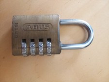 ABUS Zahlenschloss 165/40 - Vorhängeschloss Aus Messing