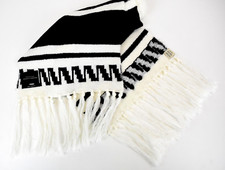 Maison Scotch Aspen Chic Schal Damen One Größe Gestrickt Lang Stretch Fransen