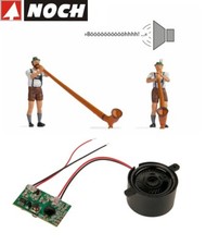 Noch H0 12821 Sound-Szene "Alphornbläser" - NEU + OVP