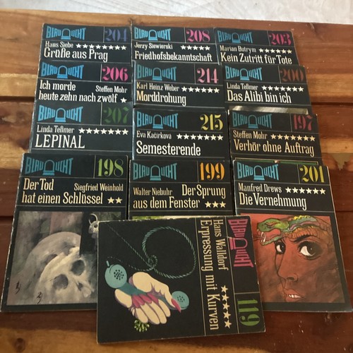 Ddr hefte blaulicht set - ddr,